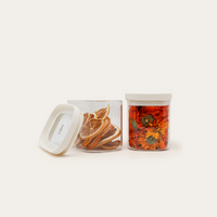 Tallow Rectangle Glass Pantry Jars | 2pk