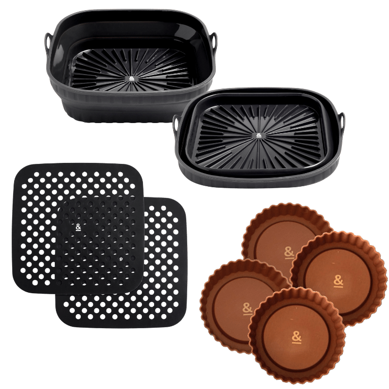 Air Fryer Accessories Square Premium Grade Silicone Seed & Sprout