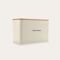 Bread Bin White