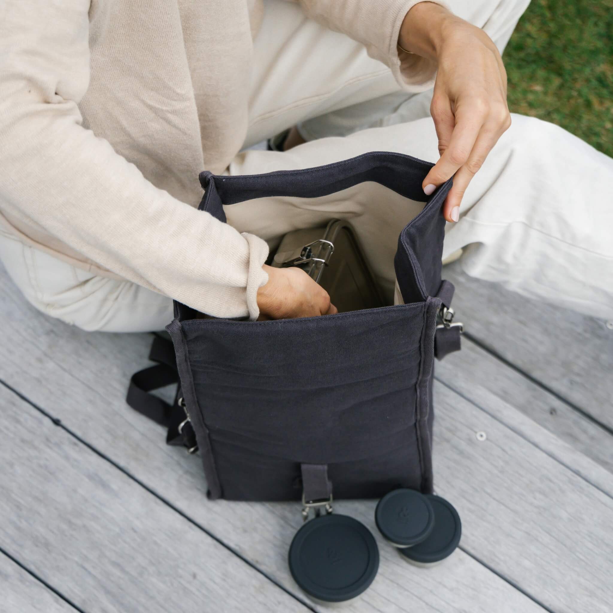 Reusable Lunch and Snack Set