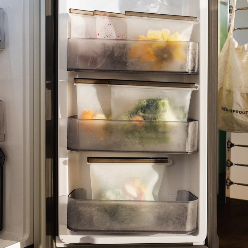 Silicone Food Pouch Set | Mixed Sizes