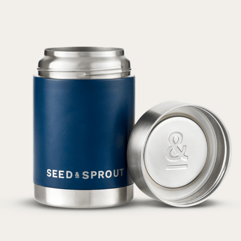Insulated Food Flask Indigo