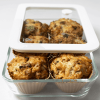 Oven safe glass container