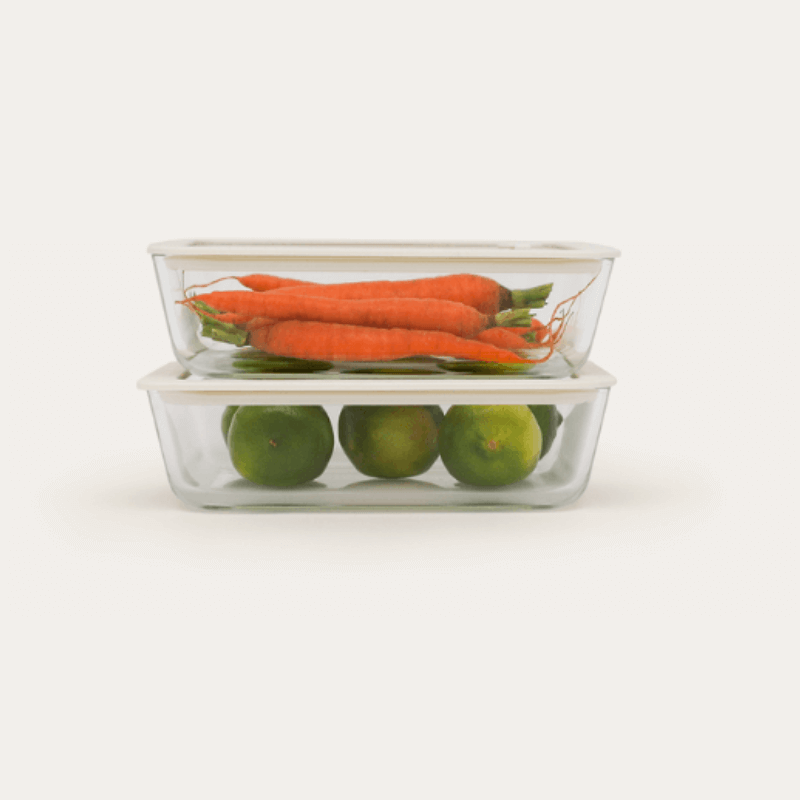 Rectangle Glass Food Containers 700ml