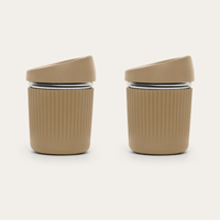 Reusable Glass Coffee Cup | 8oz