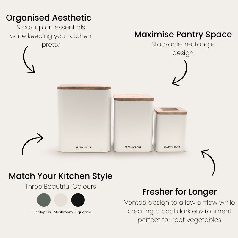 Vegetable Storage Containers | Mushroom | Pre Order