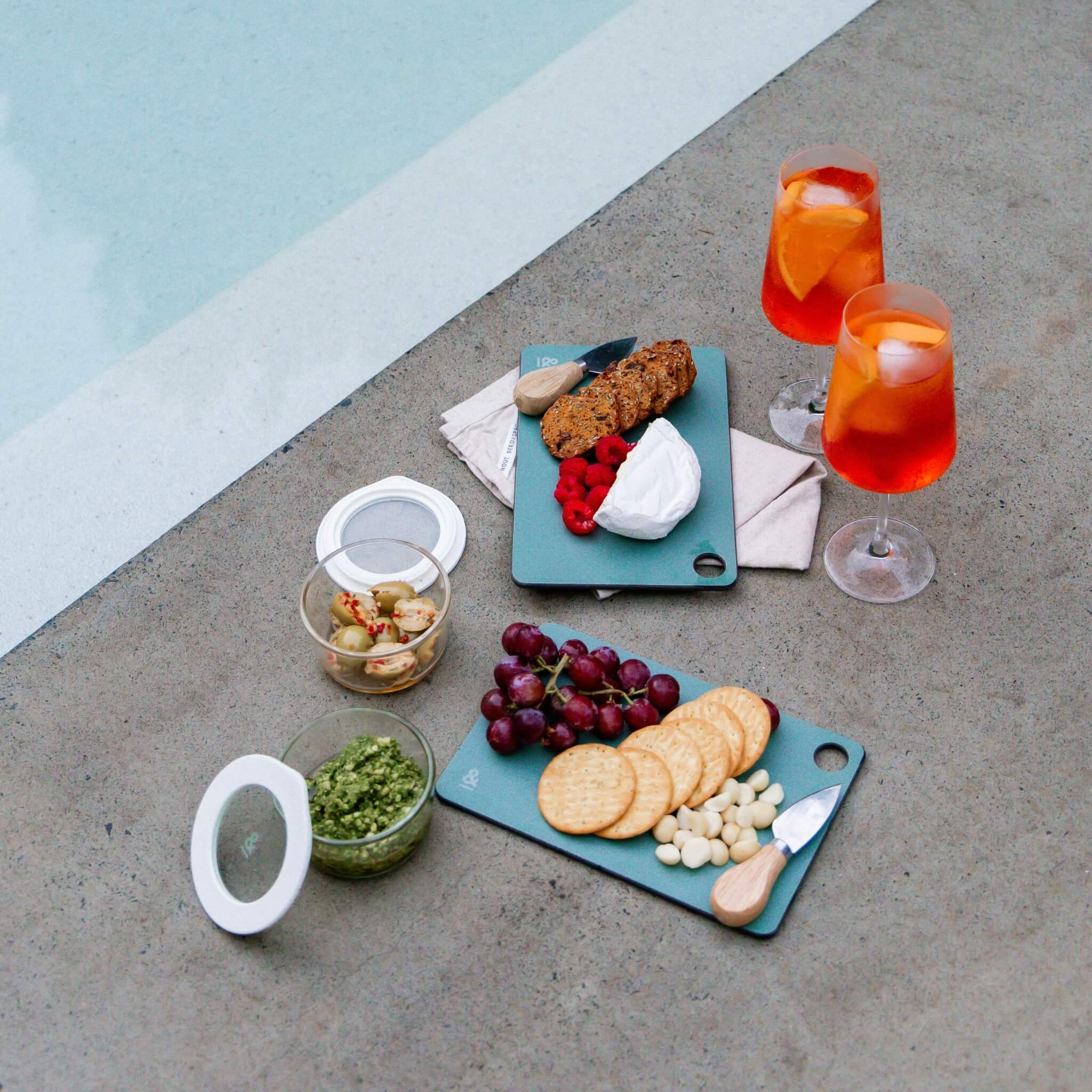 Glass Dip Bowls | Set of 2