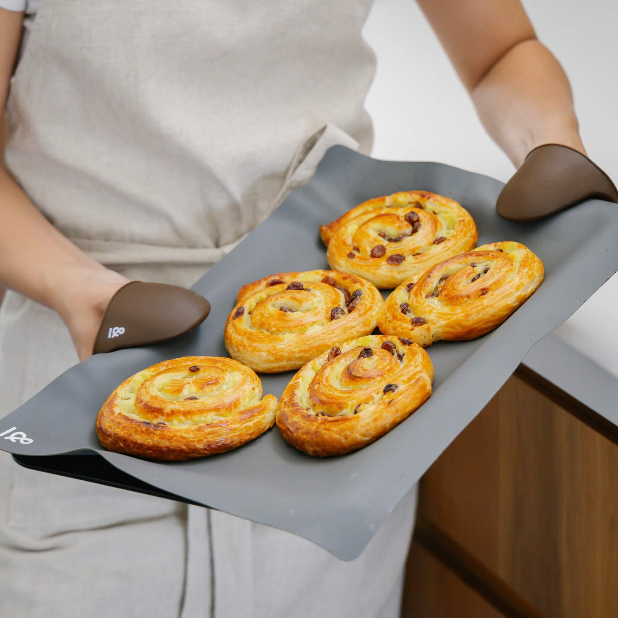 Silicone Oven Mitt Set