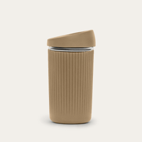 Reusable Glass Coffee Cup | 12oz