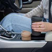 Reusable Glass Coffee Cup | 12oz