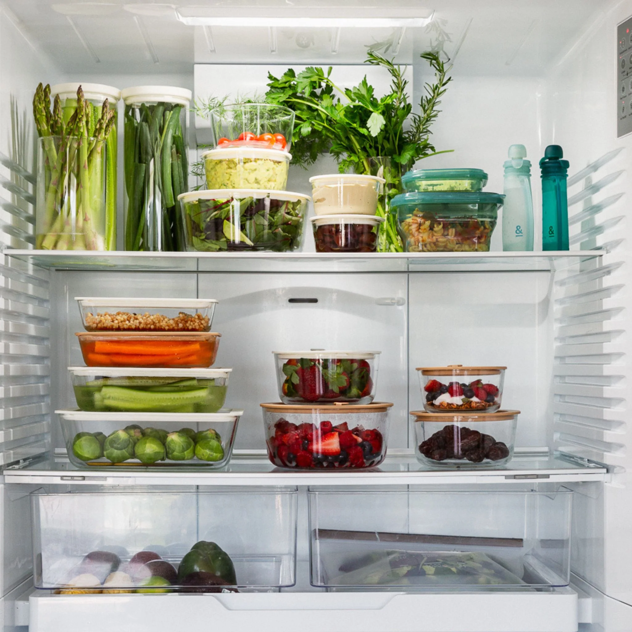 Glass Food Containers | Round Mixed 3pk