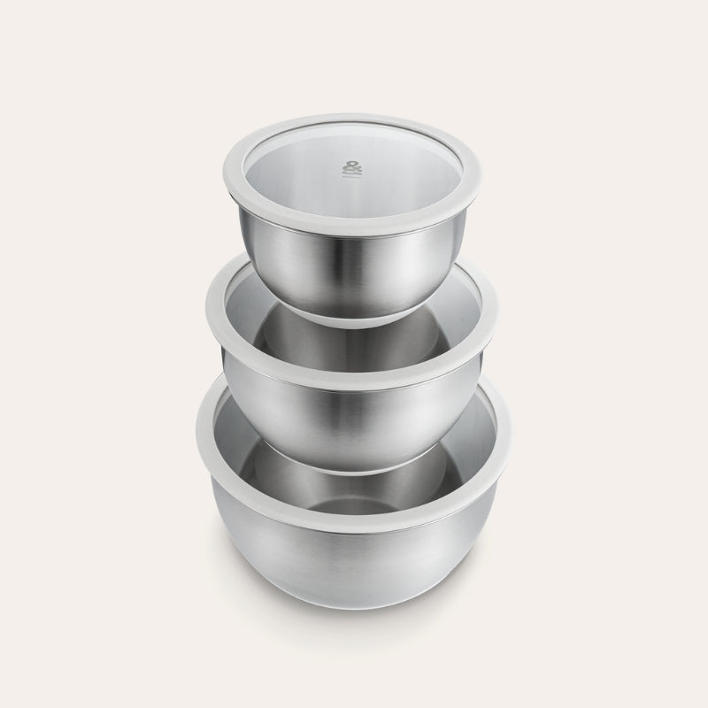 Stainless Steel Mixing Bowls | 3pk