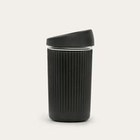 Reusable Glass Coffee Cup | 12oz
