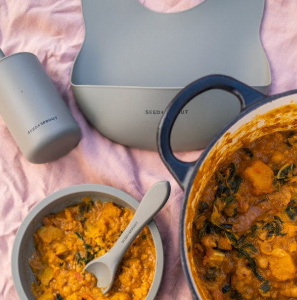 Pumpkin, Chickpea and Coconut Curry by Boob to Food