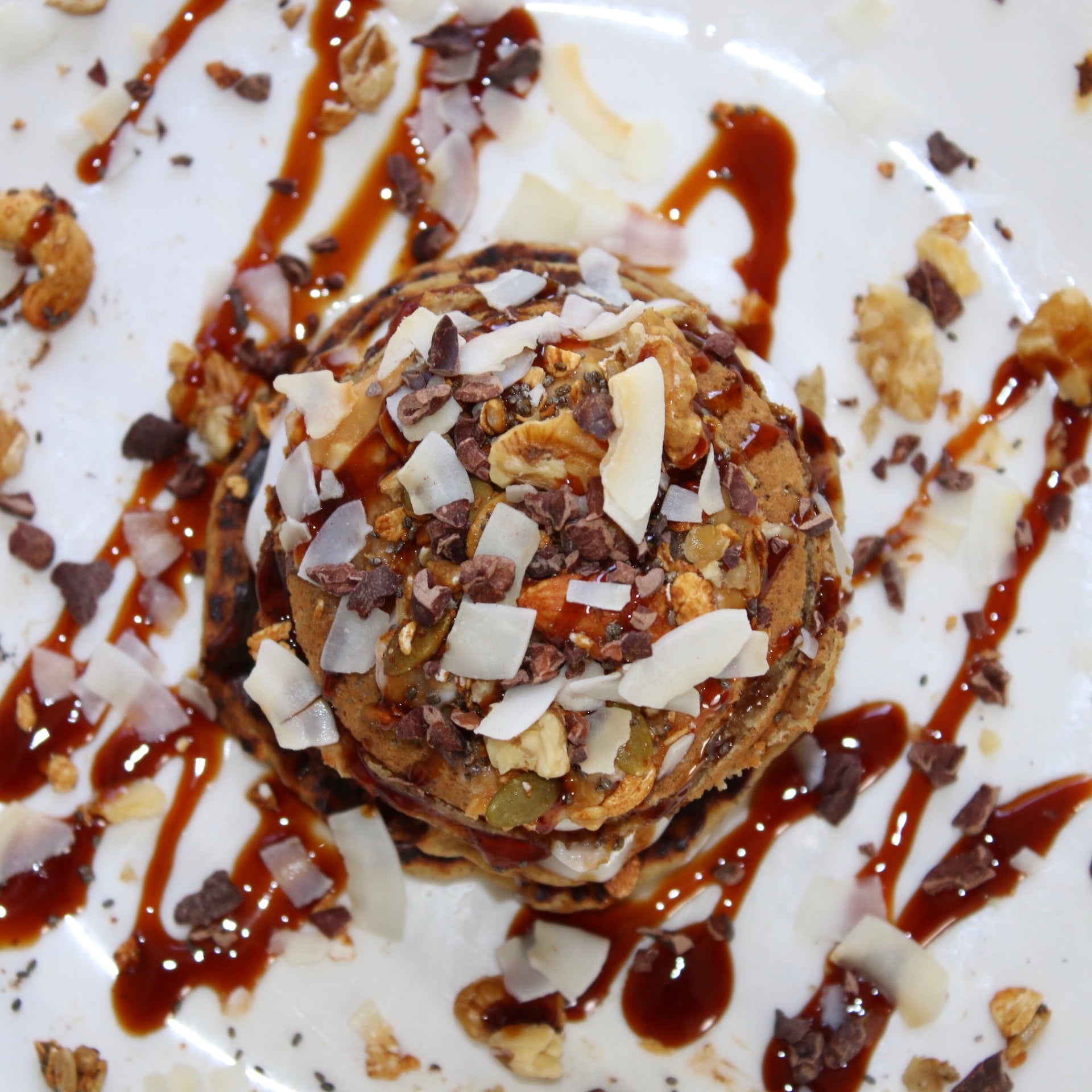 Easy 1 Bowl Vegan Pancake Recipe