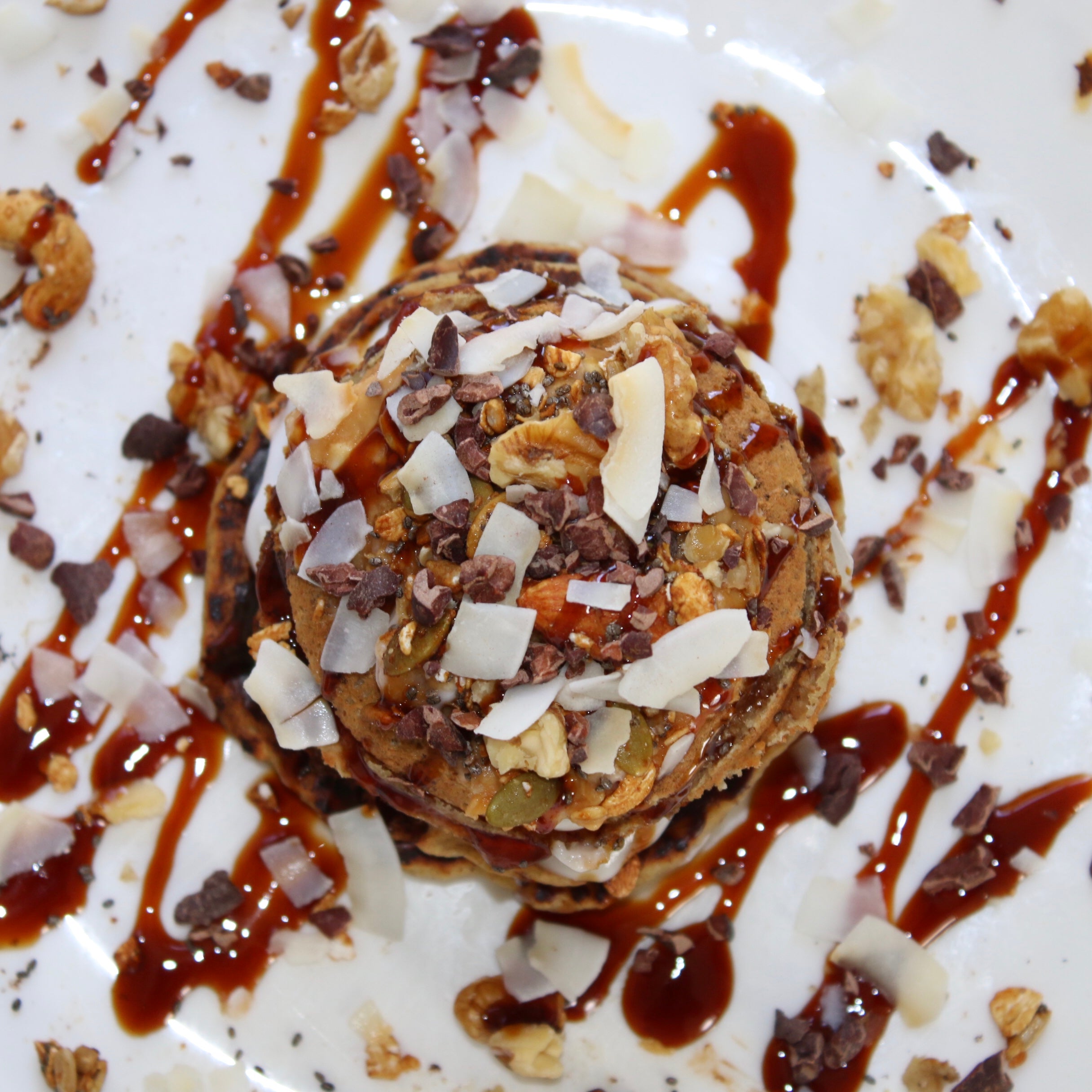 Easy 1 Bowl Vegan Pancake Recipe