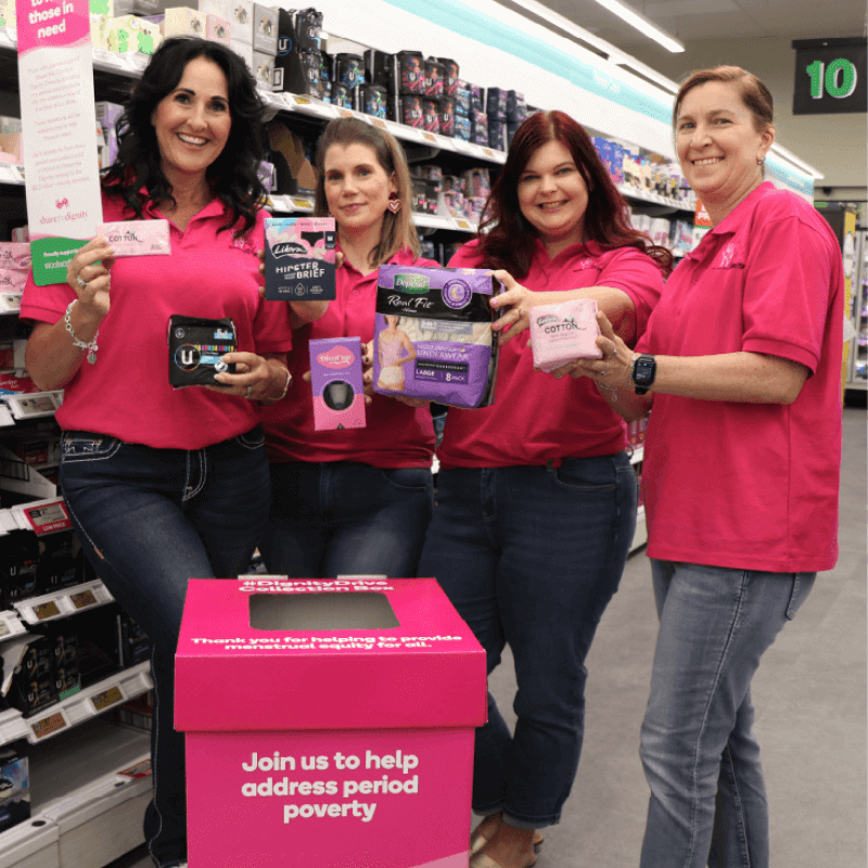 Period Poverty Is Real. Here's Why We're Taking a Stand.