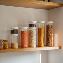 Glass Pantry Storage Jars