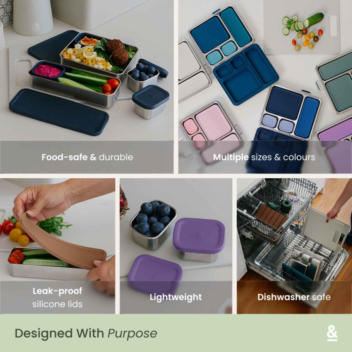 CrunchBox™ 2.0 Lunch Box | Snack Pots