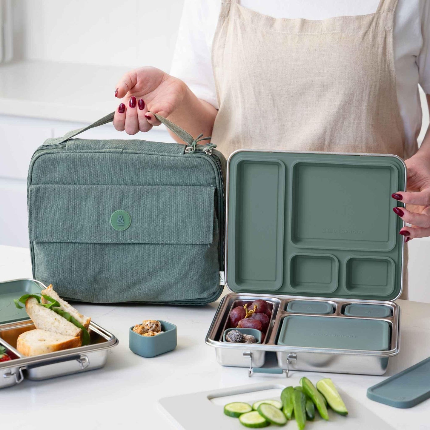 CrunchBox 2.0 Lunch & Snack Set