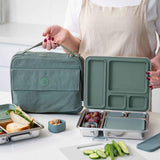 CrunchBox™ 2.0 Lunch Box | Silicone Leak Resistant Seal