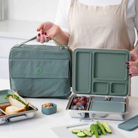 CrunchBox™ 2.0 Lunch Box | Silicone Leak Resistant Seal