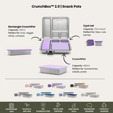 CrunchBox™ 2.0 Lunch Box | Pots & Bag
