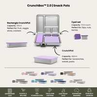 CrunchBox™ 2.0 Lunch Box | Pots & Bag