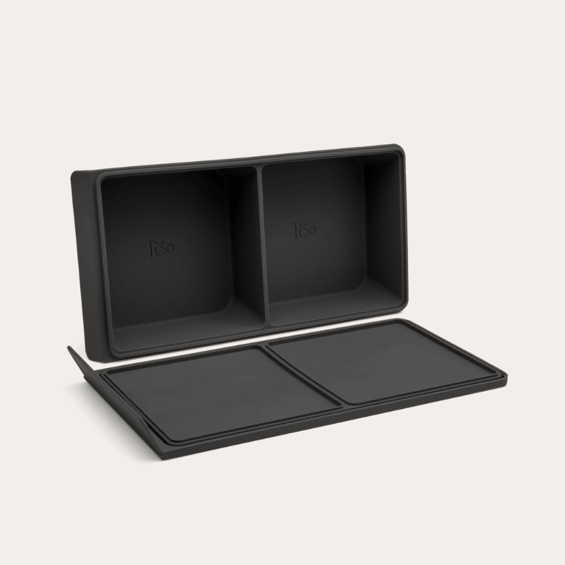 2 Portion Silicone Freezer Tray