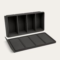 4 Portion Silicone Freezer Tray