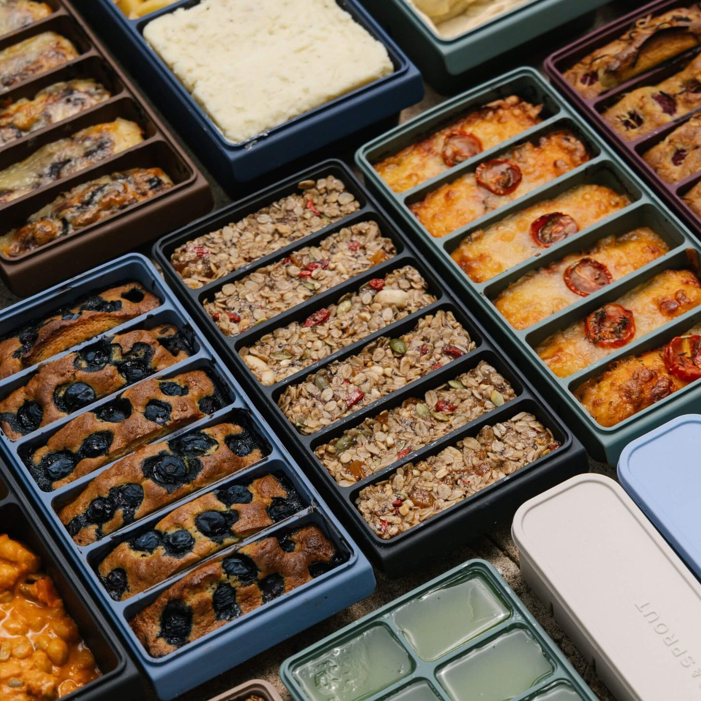 6 Portion Silicone Freezer Tray | 100ml