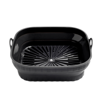 Collapsable Square Silicone Air Fryer Bowl