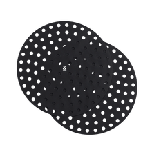 Non toxic Round Silicone Air Fryer mats for baking and cooking