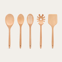 Beechwood Cooking Utensil Set