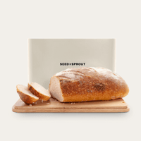 Bread Bin White