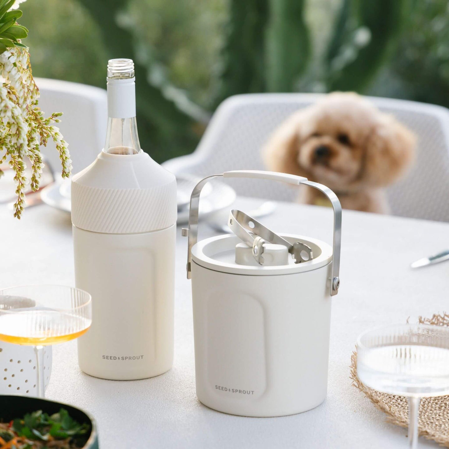 SECONDS: Insulated Ice Bucket | Mushroom | Picnic Accessories