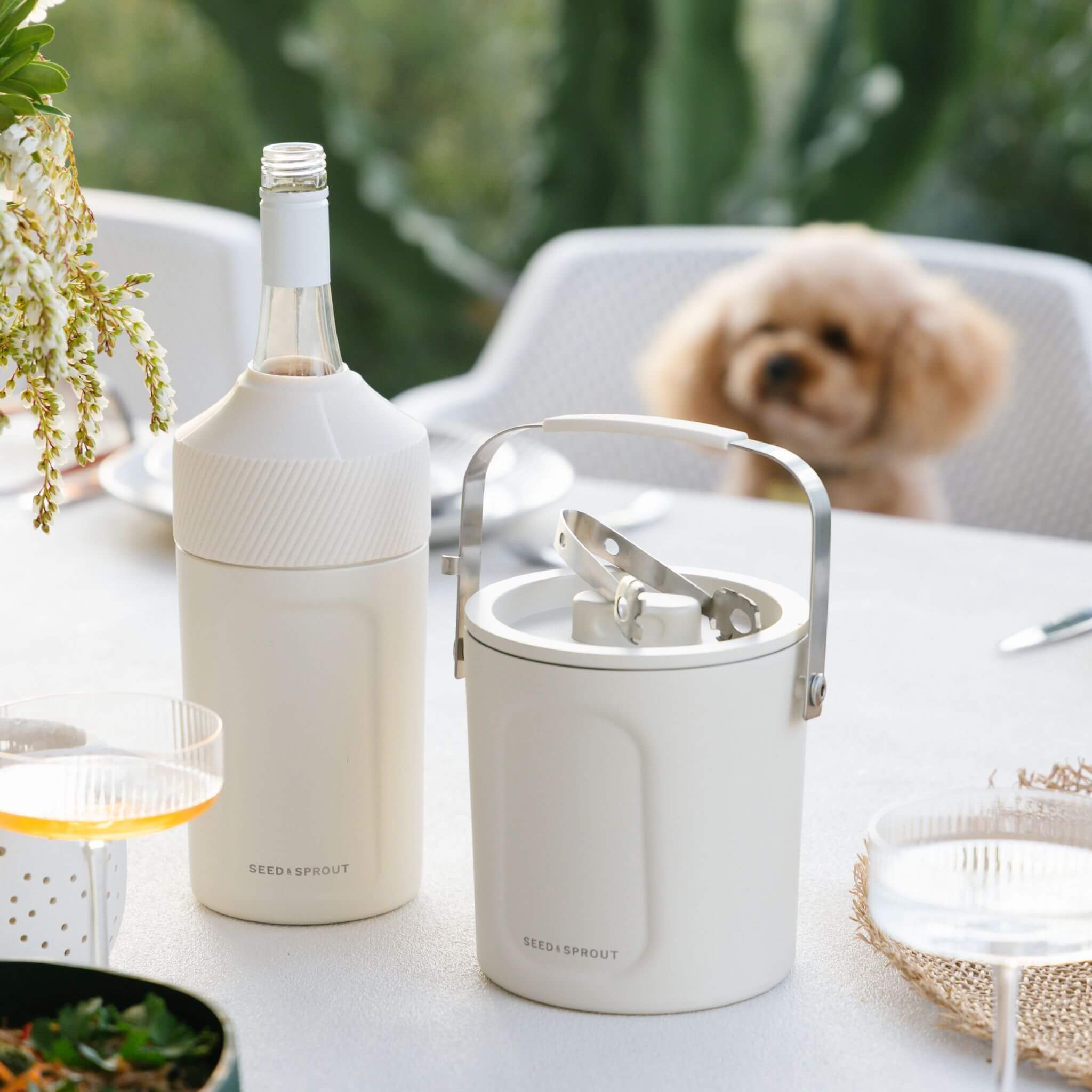 Insulated Ice Bucket | Mushroom | Picnic Accessories