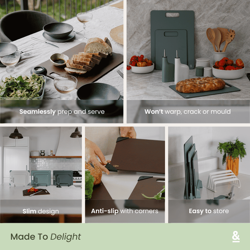 Wood Fibre Chopping Board Trio