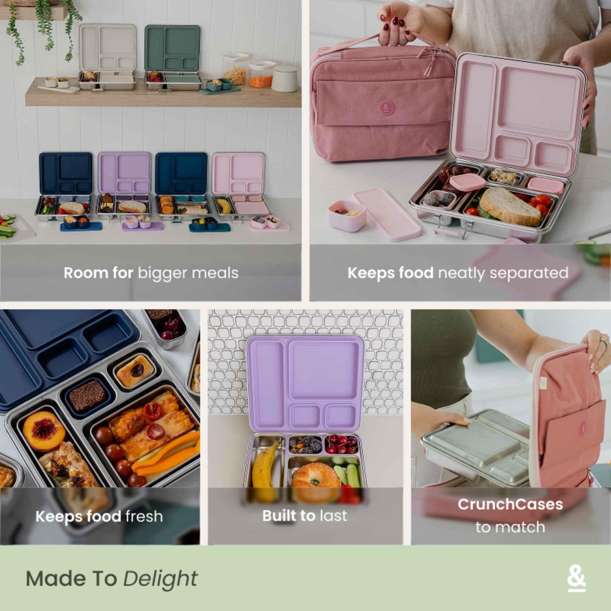 CrunchBox™ 2.0 Lunch Box | Pots & Bag
