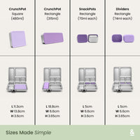 CrunchBox™ 2.0 Lunch Box | Pots & Bag