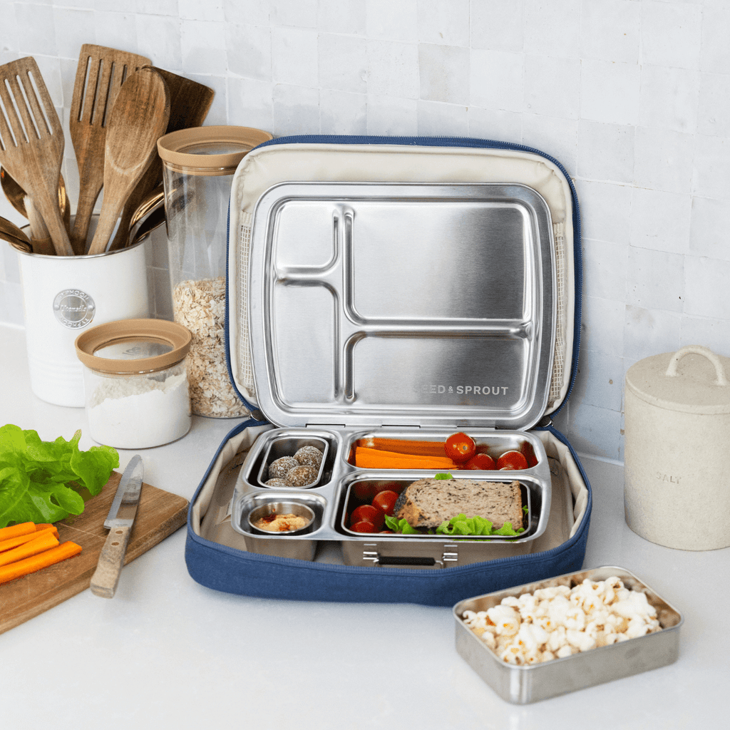 CrunchBox™ Lunch Box | 3 Pot Set