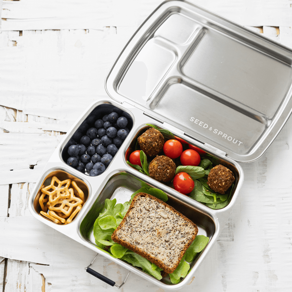All Rench Box CrunchBox™ Stainless Steel Lunch Box | The Last Bento Box You'll Buy