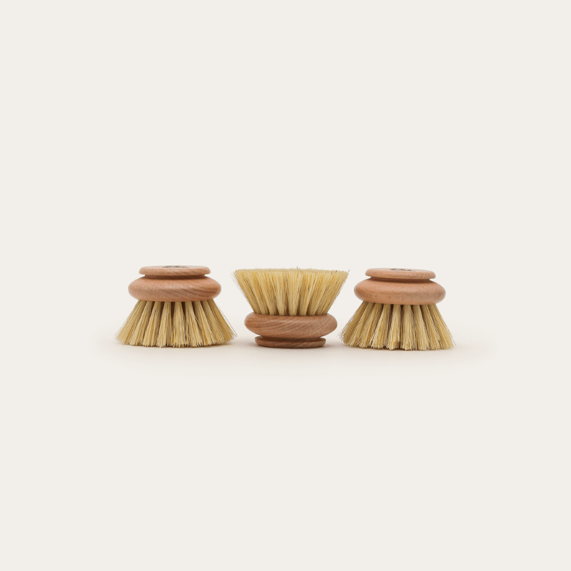 Eco friendly replacement heads for a Dish Brush
