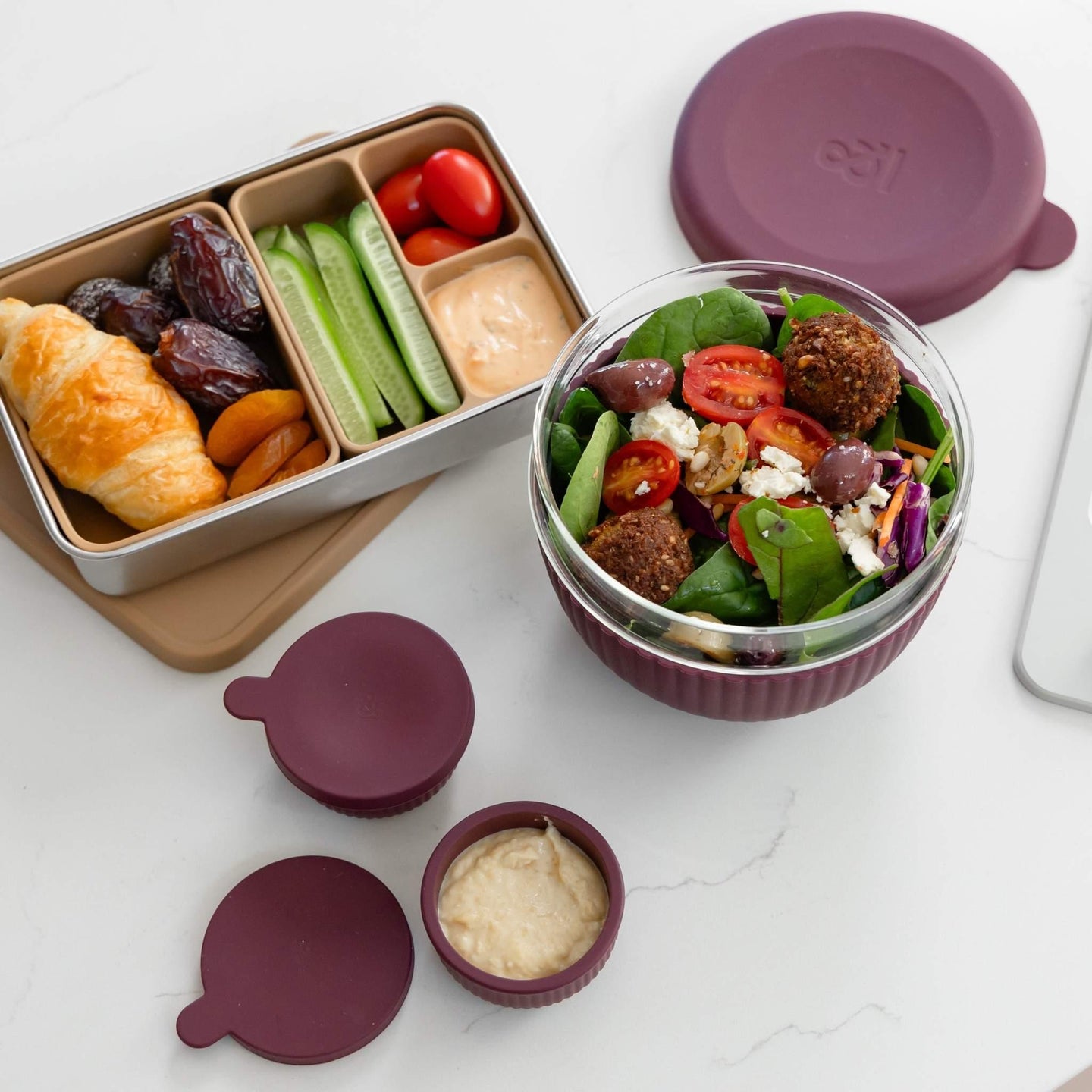Glass Bowl & Snack Bundle