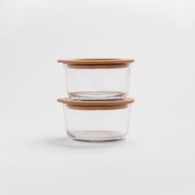 best glass dip container set