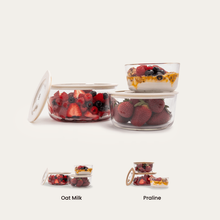 Glass Food Containers | Round Mixed 3pk