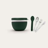 Glass Lunch Bowl Set