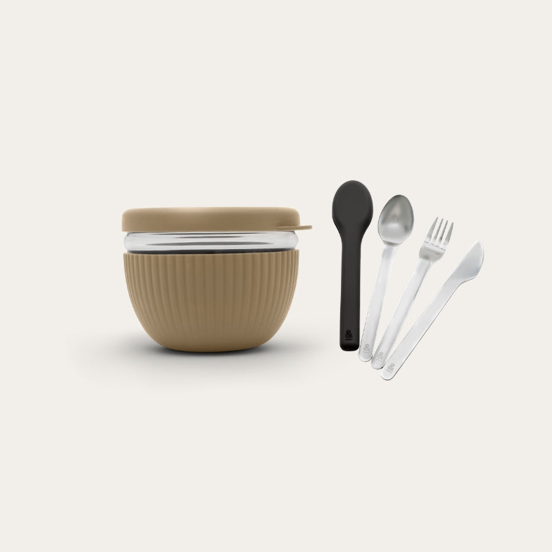 Glass Lunch Bowl Set