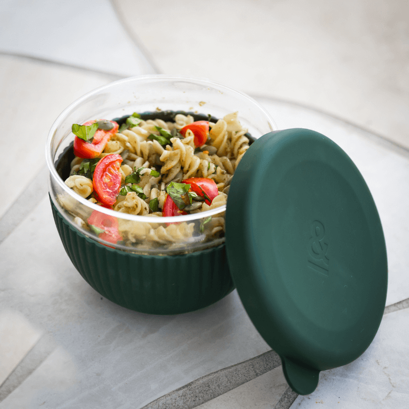 Glass lunch pot