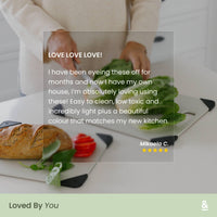 Wood Cellulose Chopping Board Set